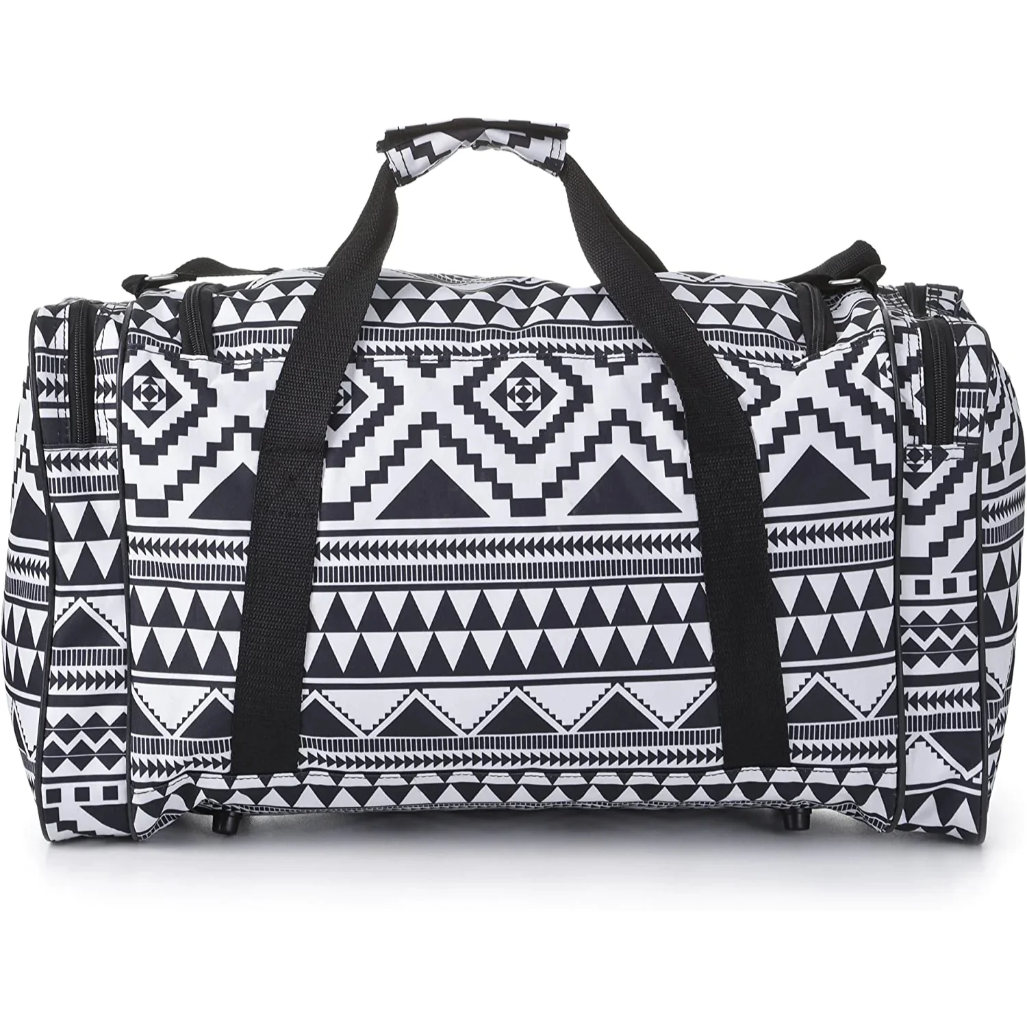 5 Cities Under Seat Flight/Gym/Sports Bag, Aztec Black and White - Image 2