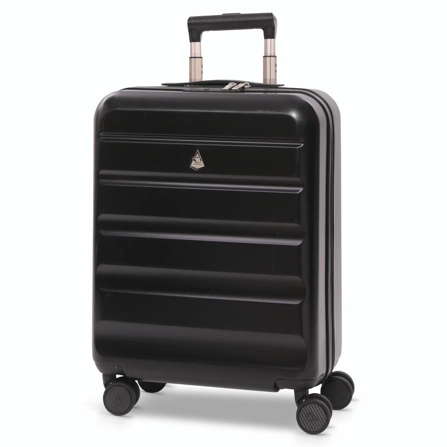 Aerolite 3-Piece Luggage Set – Lightweight Hard Shell Suitcases with 4 Dual Spinner Wheels & TSA Lock – Expandable Cabin (21”), Medium (24”), Large (28”) – Expandable Carry-On Case Included – Black - Image 3