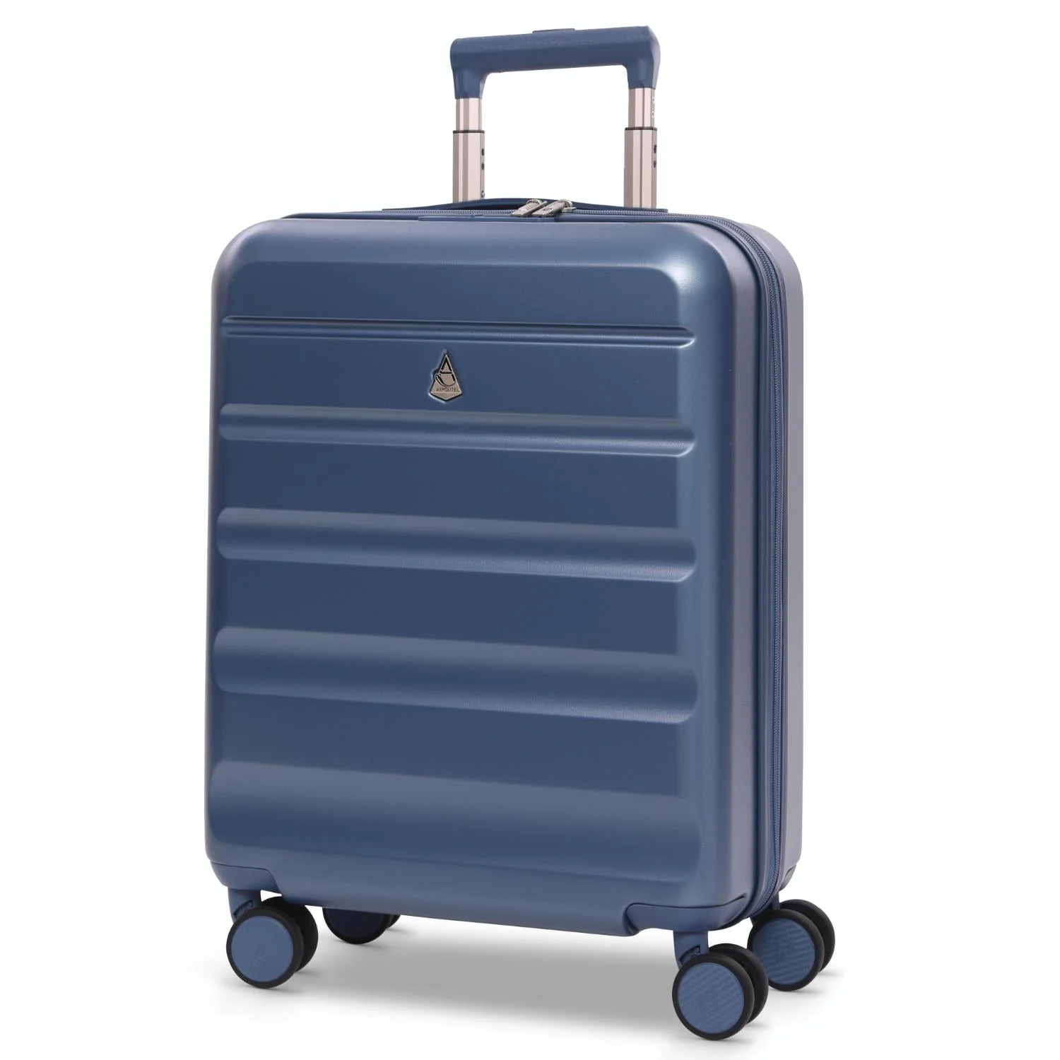 Aerolite 3-Piece Luggage Set – Lightweight Hard Shell Suitcases with 4 Dual Spinner Wheels & TSA Lock – Expandable Cabin (21”), Medium (24”), Large (28”) – Expandable Carry-On Case Included – Blue - Image 3