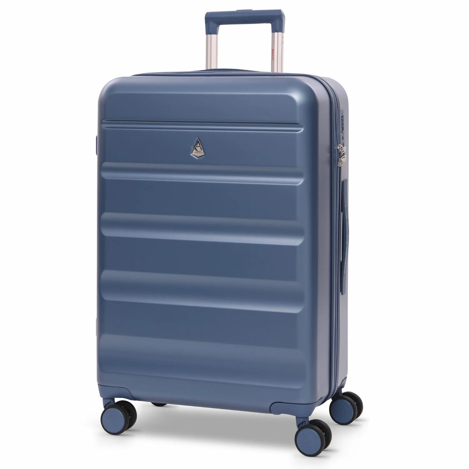 Aerolite 24” Medium 67L ABS-polycarbonate Check-In Suitcase – Lightweight Hard Shell Luggage with 4 Spinner Wheels, TSA Lock & Organised Interior – Blue - Image 7