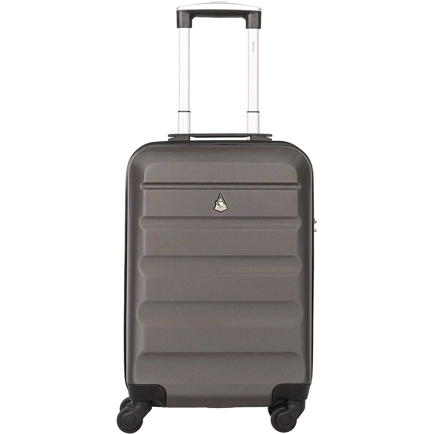 Aerolite 3 Piece Lightweight 4 Wheel ABS Hard Shell Luggage Suitcase Set with Built in TSA Combination Lock, 2 x 21" Cabin + 1x Large 29", Charcoal - Image 4