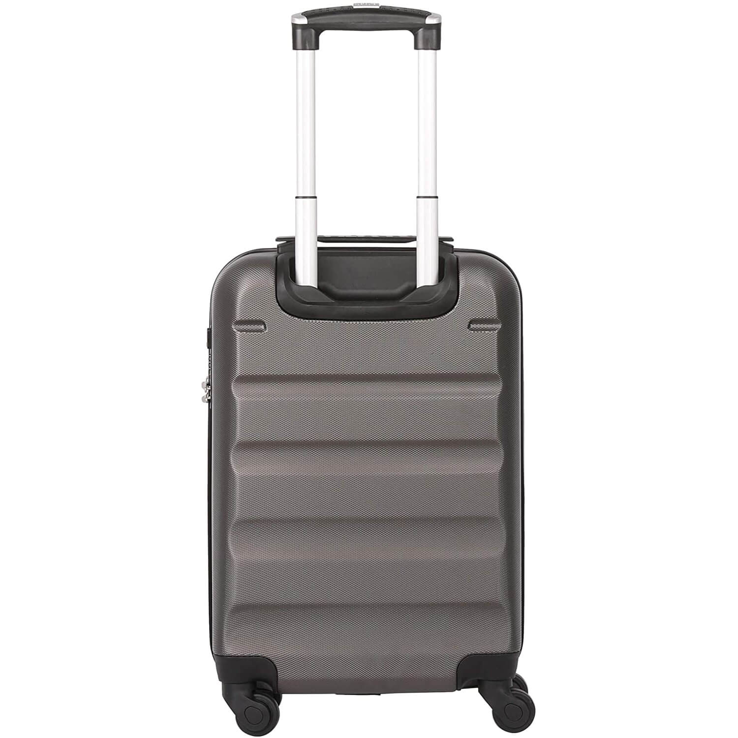 Aerolite 3 Piece Lightweight 4 Wheel ABS Hard Shell Luggage Suitcase Set with Built in TSA Combination Lock, 2 x 21" Cabin + 1x Large 29", Charcoal - Image 5