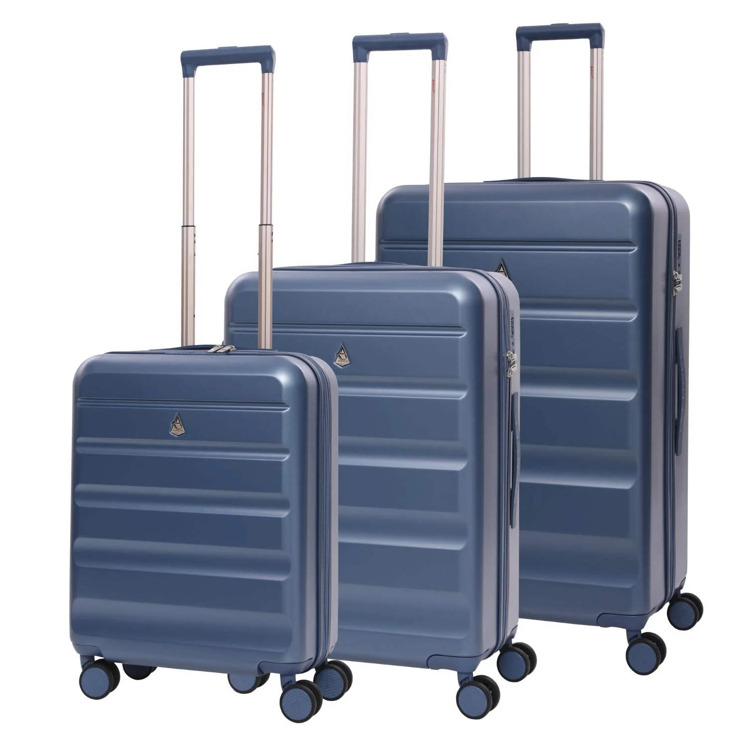 Aerolite 3-Piece Luggage Set – Lightweight Hard Shell Suitcases with 4 Dual Spinner Wheels & TSA Lock – Expandable Cabin (21”), Medium (24”), Large (28”) – Expandable Carry-On Case Included – Blue - Image 17