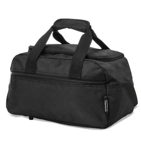 Aerolite (35x20x20cm) Hand Luggage Holdall Bag - Black - Image 3