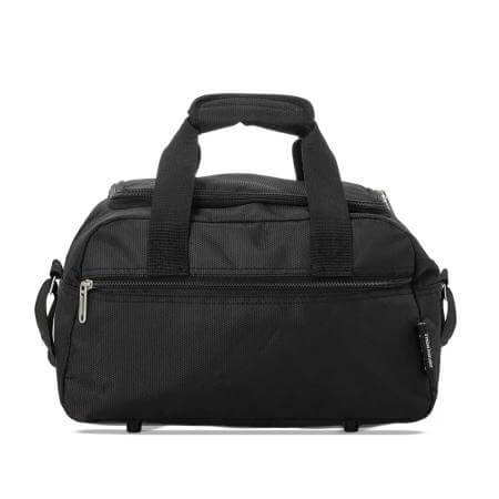 Aerolite (35x20x20cm) Hand Luggage Holdall Bag - Black (x2 Set) - Image 3