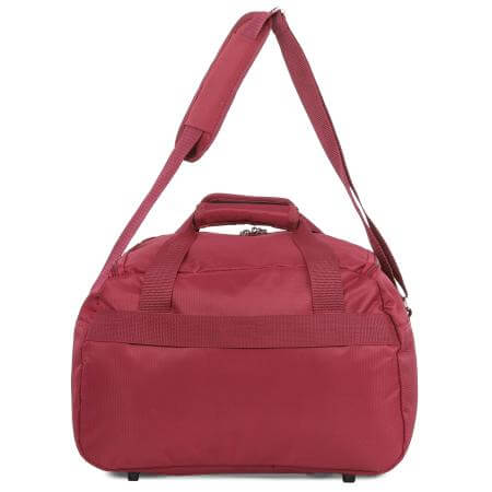 Aerolite (35x20x20cm) Hand Luggage Holdall Bag - Wine - Image 3