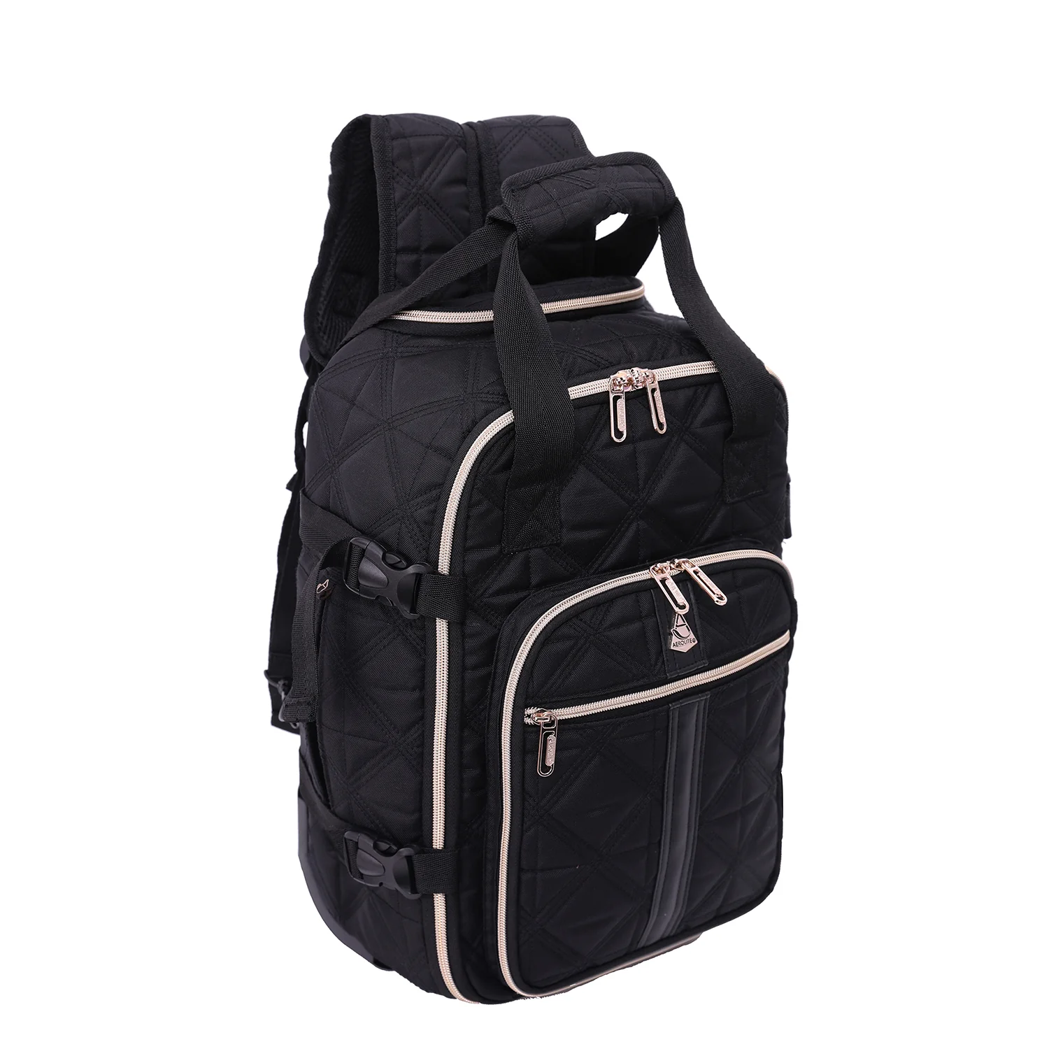 Aerolite 40x20x25cm Ryanair Approved Eco-Friendly Superior Premium Quality Backpack Trolley Bag with 2 Wheels, Extendable Handle, 10 Year Brand Warranty (Quilted) - Image 23