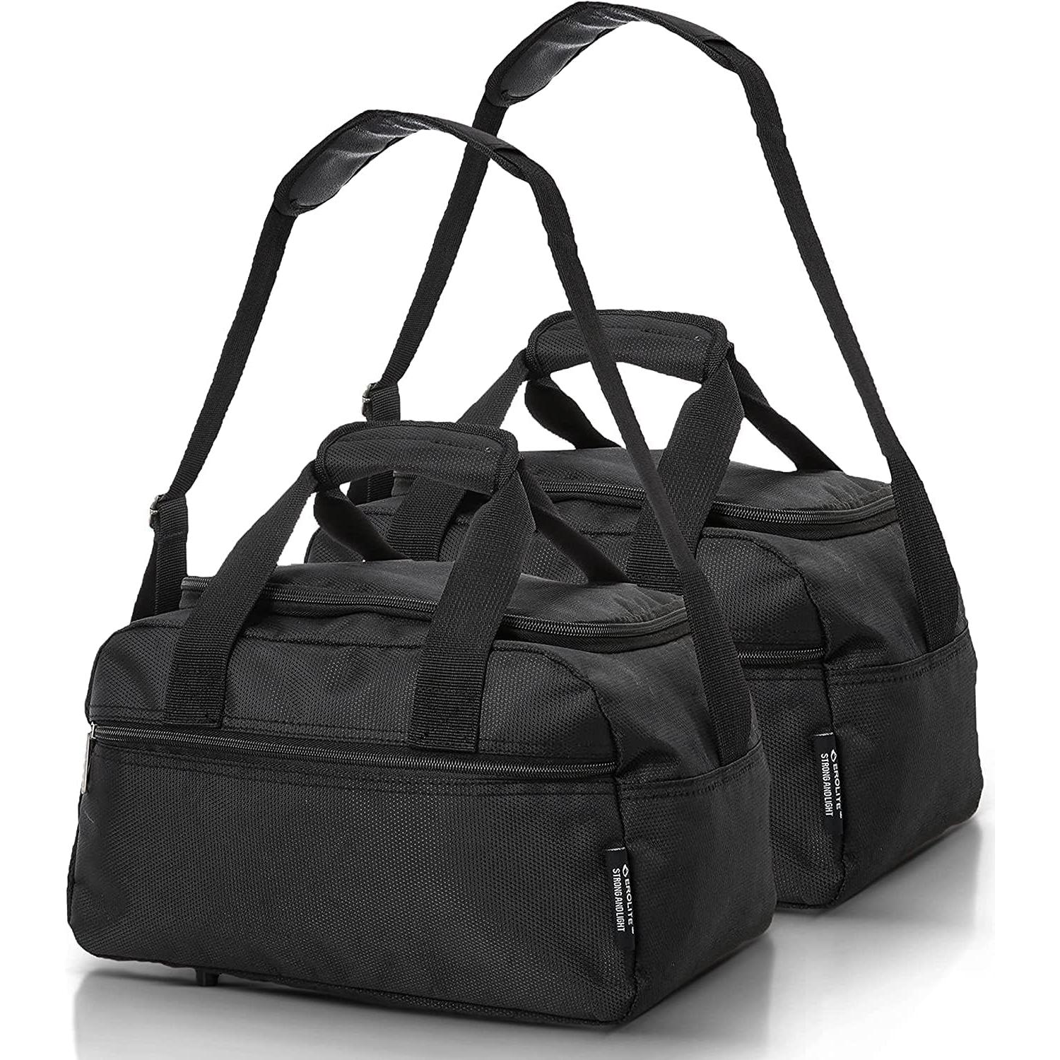 Aerolite (40x20x25cm) Approved for Ryanair Free Allowance, With 5 Years Guarantee, New and Improved 2025 Holdall Cabin Luggage Under Seat Flight Bag, Set of 2 - Image 11