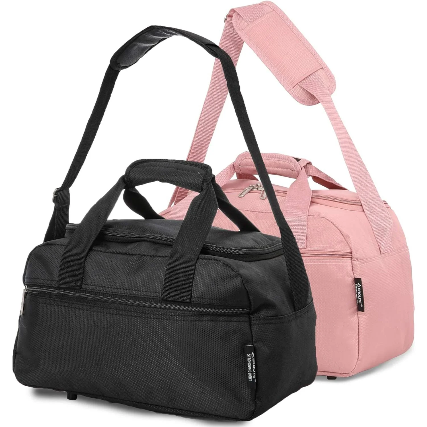 Aerolite (40x20x25cm) Approved for Ryanair Free Allowance, With 5 Years Guarantee, New and Improved 2025 Holdall Cabin Luggage Under Seat Flight Bag, Set of 2 - Image 12