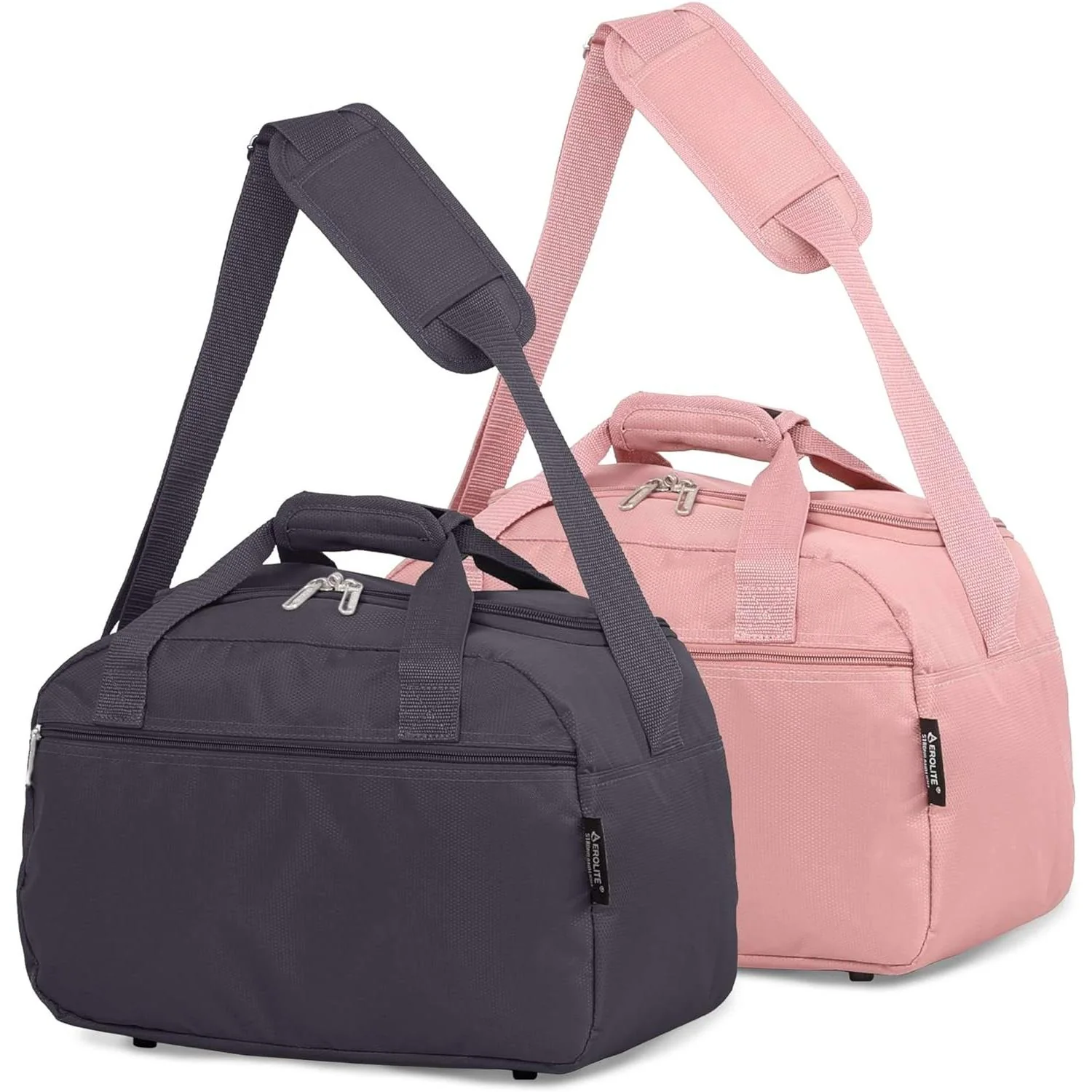 Aerolite (40x20x25cm) Approved for Ryanair Free Allowance, With 5 Years Guarantee, New and Improved 2025 Holdall Cabin Luggage Under Seat Flight Bag, Set of 2 - Image 13
