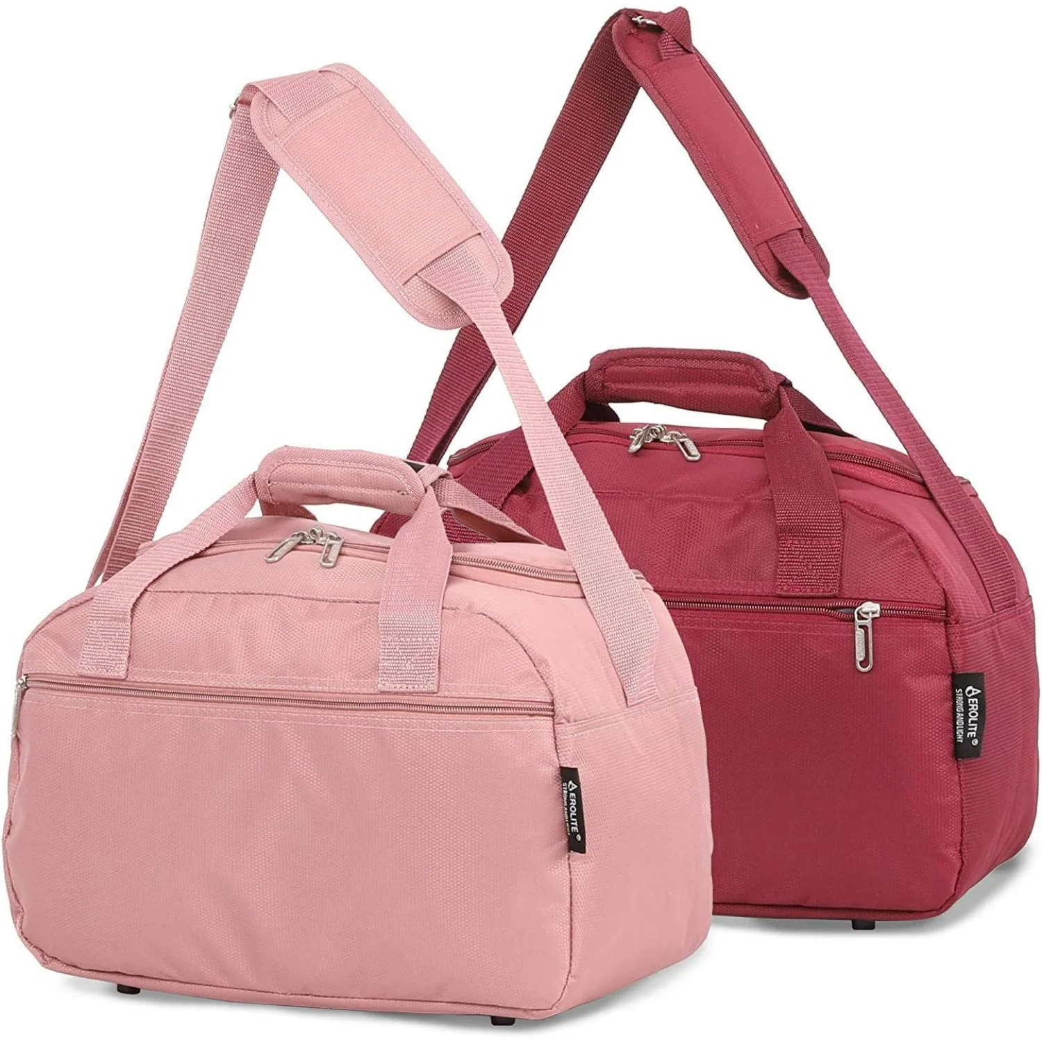 Aerolite (40x20x25cm) Approved for Ryanair Free Allowance, With 5 Years Guarantee, New and Improved 2025 Holdall Cabin Luggage Under Seat Flight Bag, Set of 2 - Image 14
