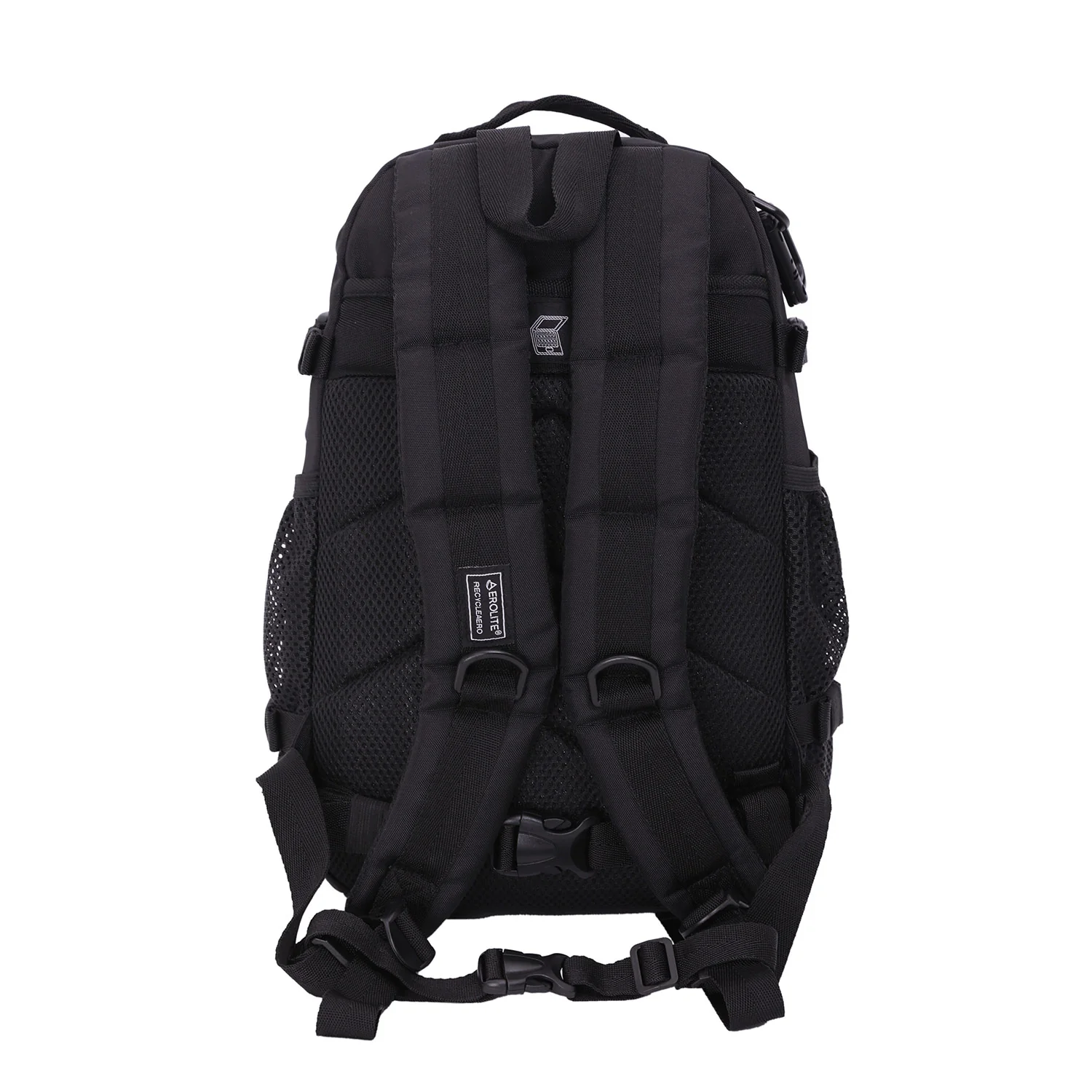 Aerolite 40x20x25cm Ryanair Maximum Premium Quality Eco-Friendly Tactical Backpack, Shower-Resistant Backpack For Camping Hiking Trekking, 20L Approved Travel Carry On Flight Rucksack with 10 Year Warranty + Luggage Scale + TSA Lock - Image 11