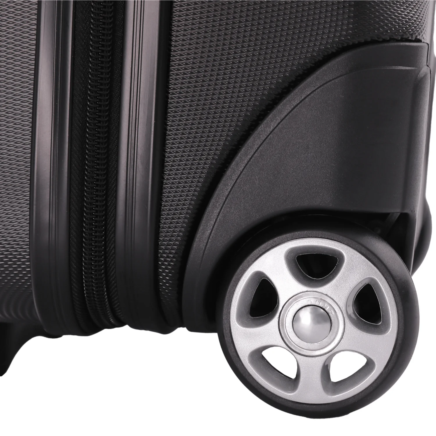 Aerolite 40x20x25cm Approved for Ryanair Under Seat Lightweight Eco Friendly Hard Shell Carry On Hand Cabin Luggage Travel Suitcase with 2 Wheels and TSA Approved Lock Black - Image 10