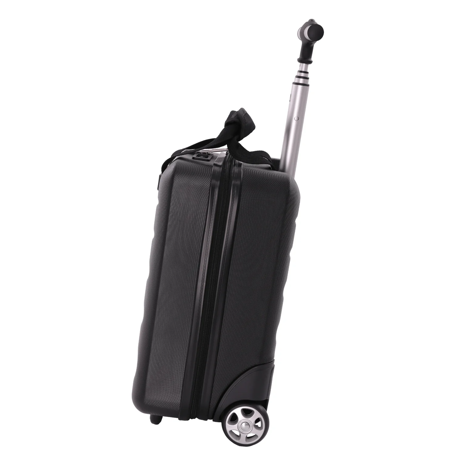 Aerolite 40x20x25cm Approved for Ryanair Under Seat Lightweight Eco Friendly Hard Shell Carry On Hand Cabin Luggage Travel Suitcase with 2 Wheels and TSA Approved Lock Black - Image 11