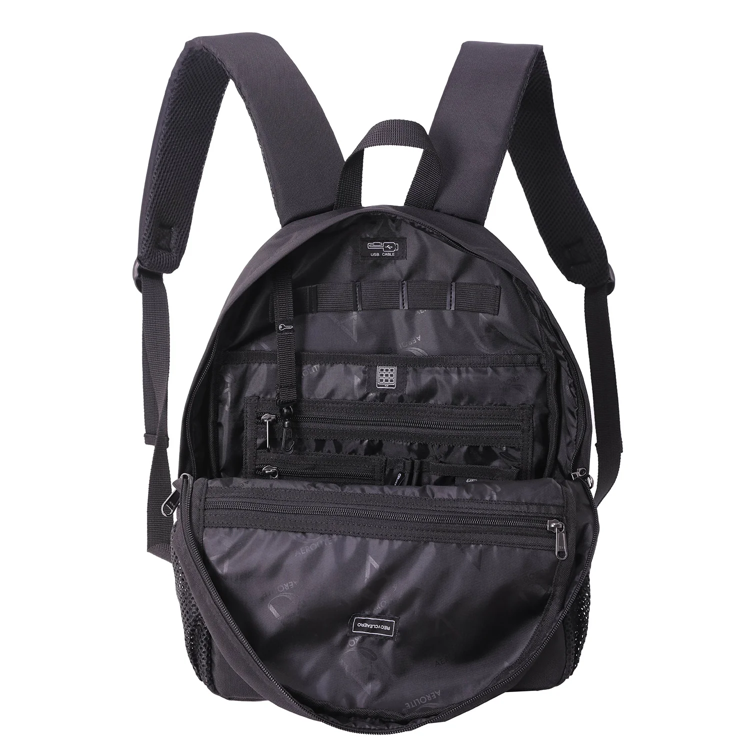 Aerolite 40x30x10 Lufthansa Maximum Size Backpack Recycled Eco-Friendly Shower-Resistant Cabin Luggage Travel Approved For British Airways, easyJet Swiss and Austrian Airlines with 10 Year Warranty - Image 10