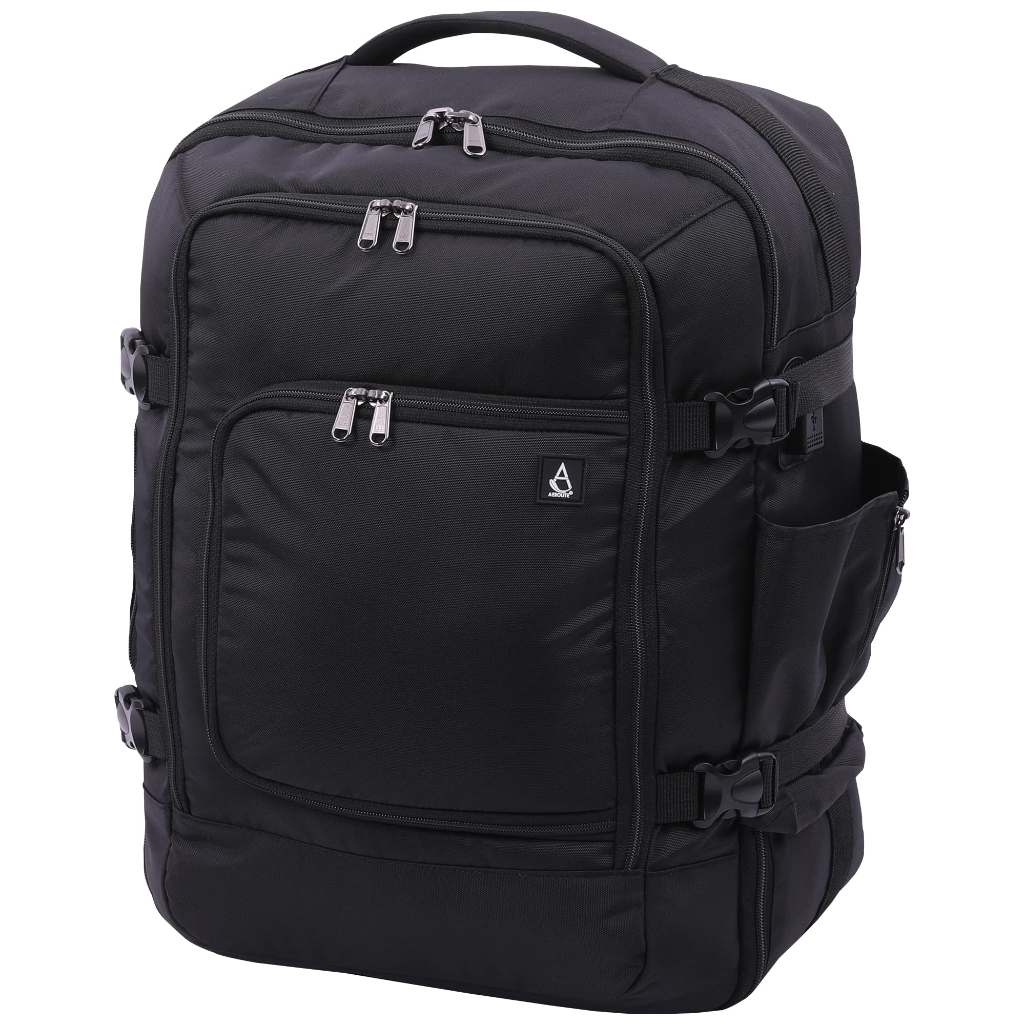 Aerolite 40x30x20cm Ryanair & Wizz Air Maximum Cabin Size Eco-Friendly Backpack ♻️ Lightweight Travel Bag with YKK Zippers & 10-Year Warranty - Image 8