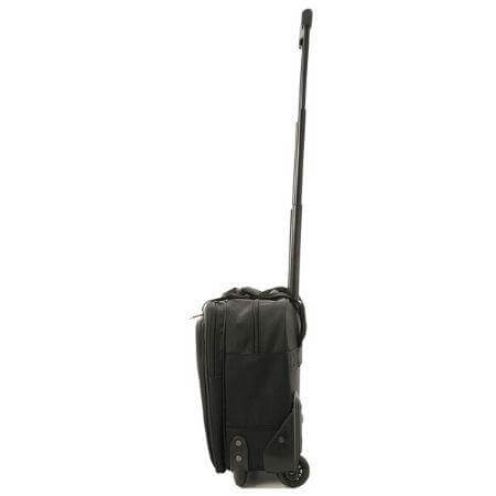 Aerolite Premium Padded Business Laptop Roller Case with 2 Wheels Approved for Ryanair Priority Boarding, Easyjet Plus, BA and More Airlines. Fits up to 15.6 Inch Laptops (Black) - Image 8