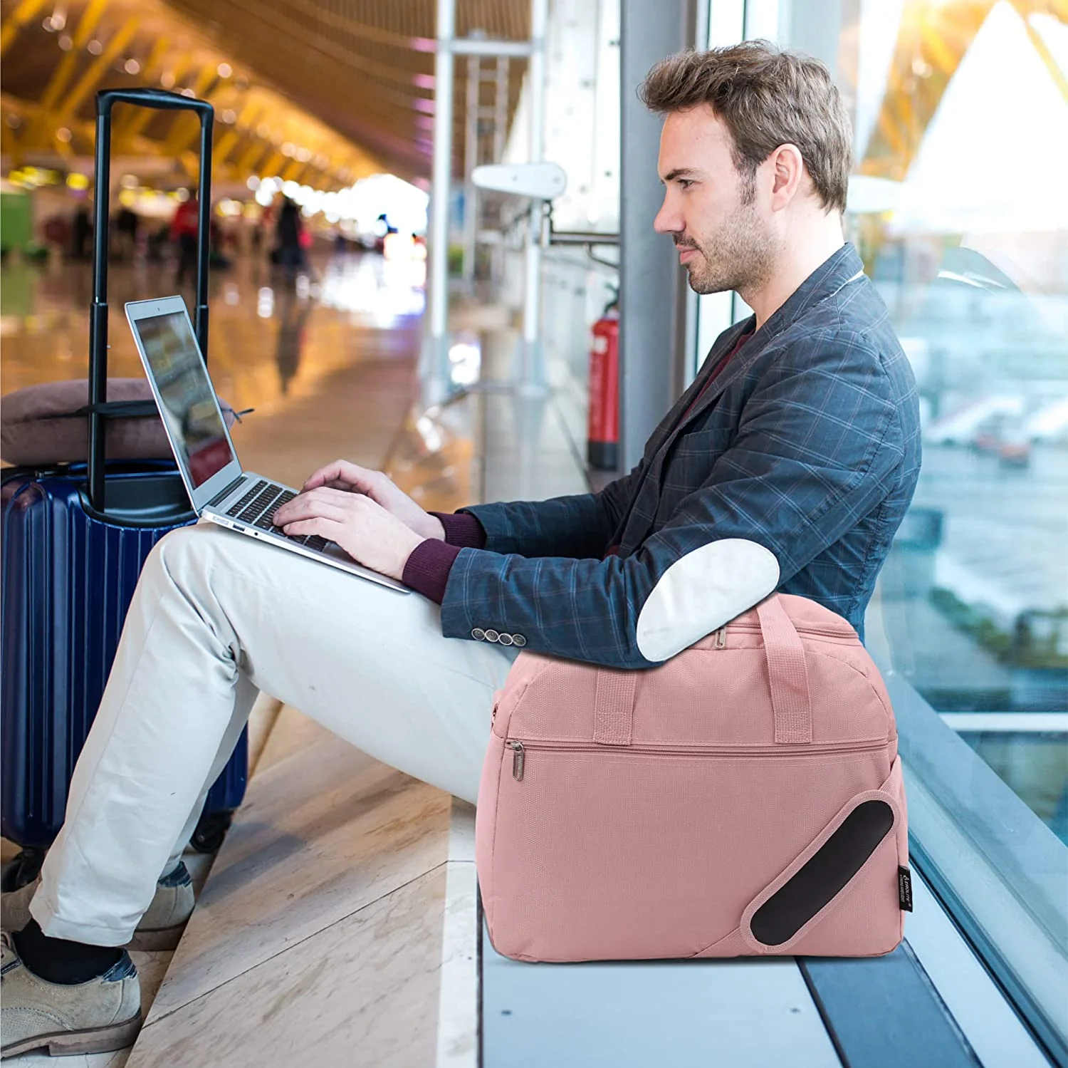 Aerolite Easyjet Maximum Size (45x36x20cm) Holdall New and Improved 2025 Cabin Luggage Under Seat Flight Bag - Image 29