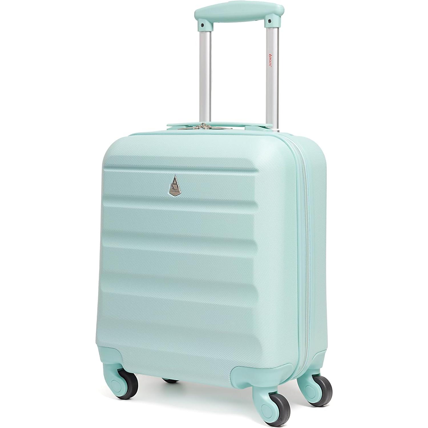 Aerolite 45x36x20cm Easyjet Maximum Size Hard Shell Carry On Hand Cabin Luggage Underseat Flight Suitcase with 4 Wheels - Image 5