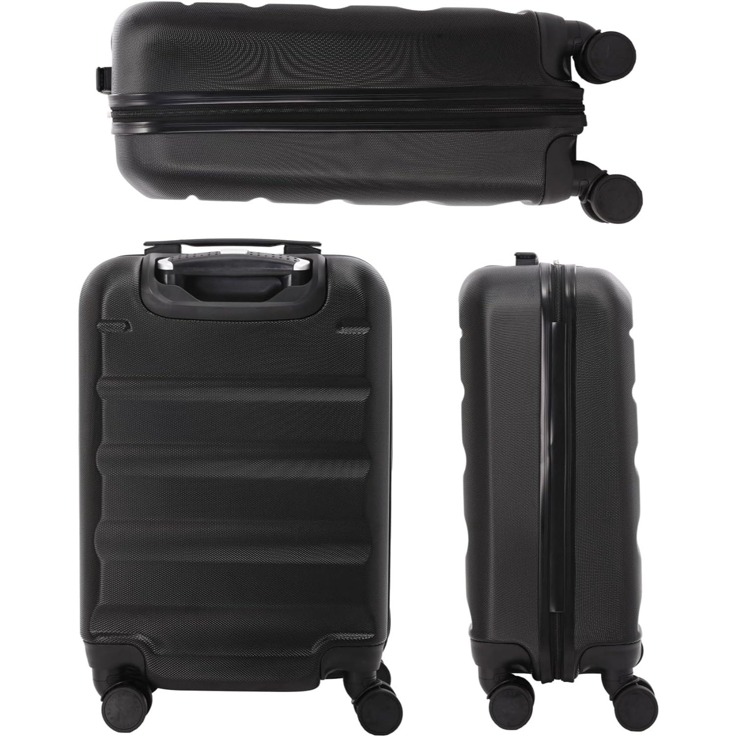 Aerolite 55cm Lightweight Hard Shell 8 Wheels Cabin Suitcase 21" (55x35x20cm), Approved for Ryanair (Priority), easyJet Plus, British Airways, Virgin Atlantic, Jet2 and More - Image 11