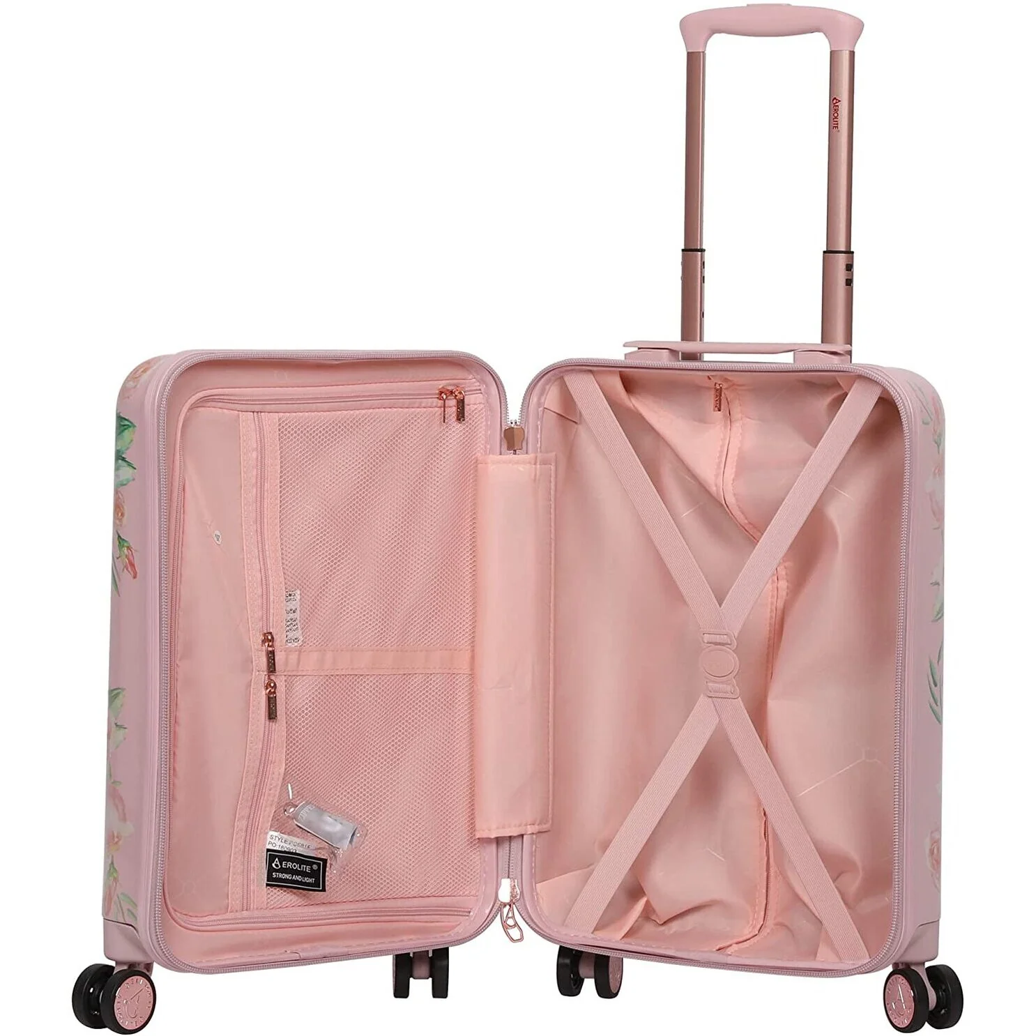 Aerolite (55x35x20cm) Premium Hard Shell Designer Cabin Suitcase, Approved For Ryanair (Priority), Easyjet (plus/flexi/up front/extra legroom/large cabin upgrade), British Airways, Wizz Air, & Many More - Image 27