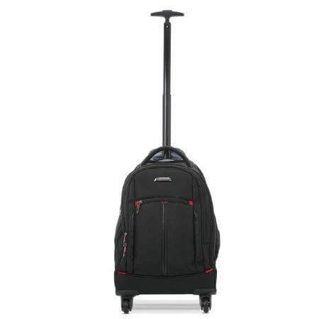 Aerolite 4 Wheeled Laptop Rucksack Executive Mobile Trolley Backpack Business Hand Cabin Luggage, (55x35x23cm) - Image 3