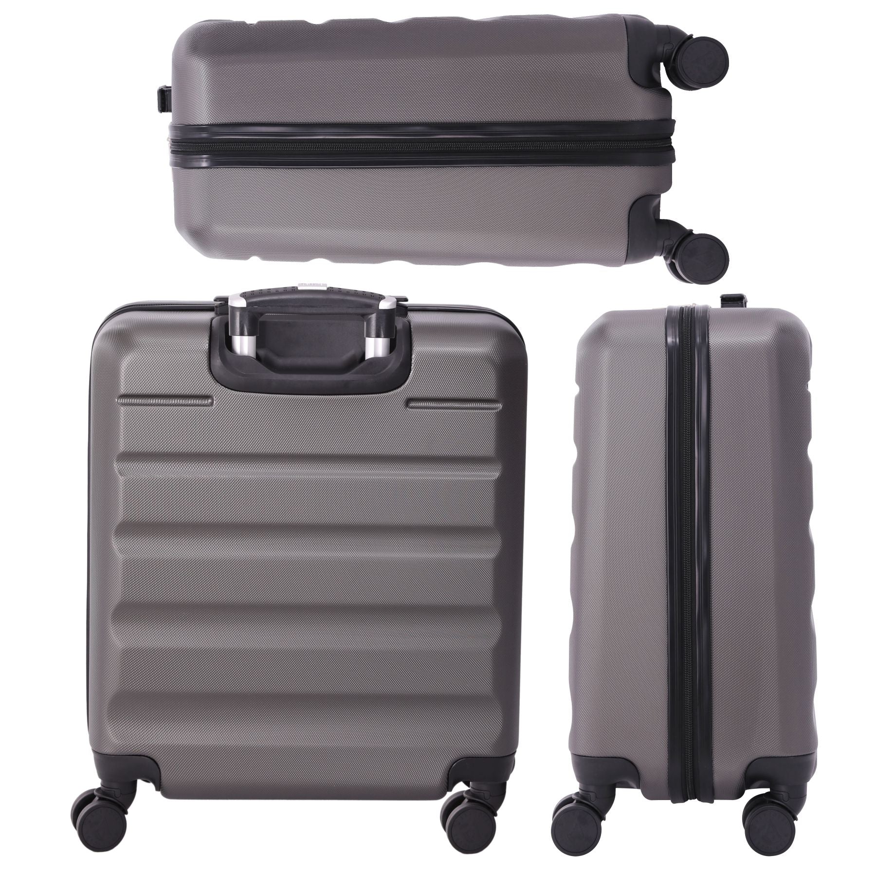 Aerolite 56x45x25cm Easyjet Large Cabin, British Airways, Jet2 Maximum Allowance 8 Wheel Suitcase, Ultra Lightweight Carry On Hand Cabin Luggage Suitcase with Built-In TSA Approved Lock, 57L Capacity - Image 15