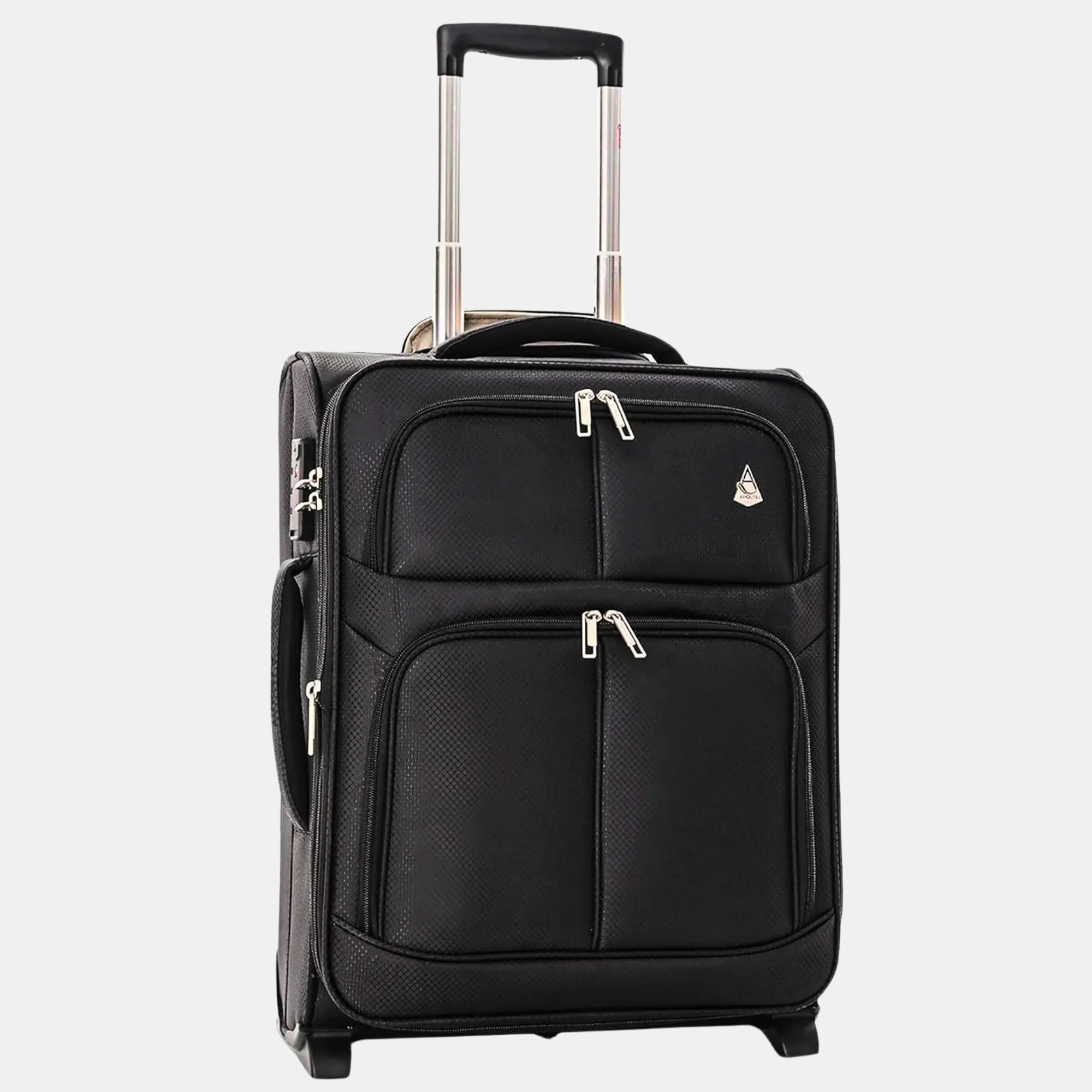 Aerolite 56x45x25cm Easyjet Large Cabin, British Airways, Jet2 Max Size – 2-Wheel Lightweight Luggage with TSA Lock – 60L, Black - Image 17
