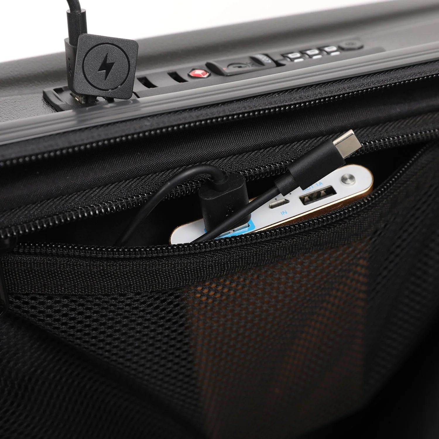 Aerolite M-Lite Premium 56x45x25cm Easyjet Plus Cabin Suitcase with USB Port, TSA Lock, Silent Hinomoto Wheels, Lightweight Polypropylene, 15-Year Warranty - Image 14