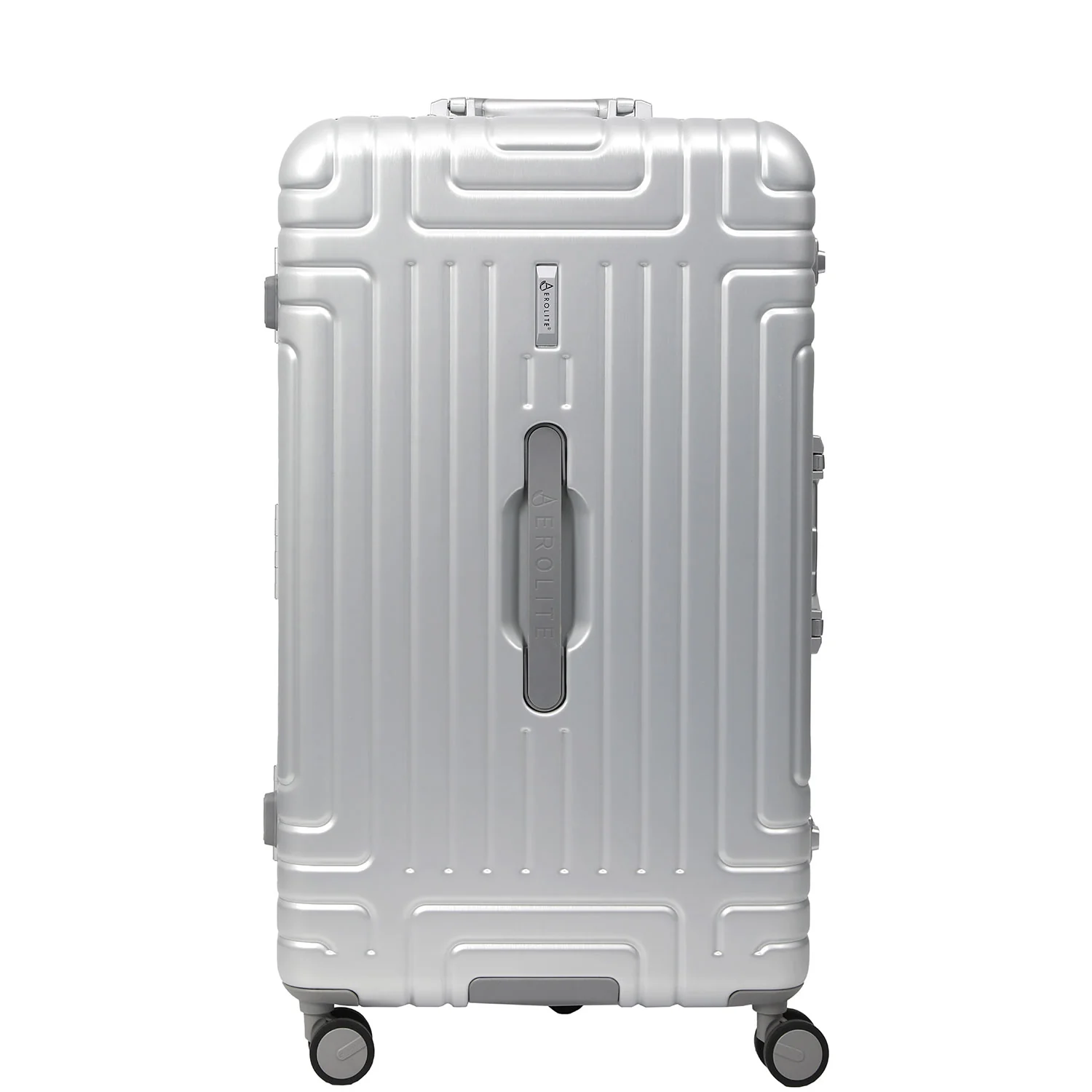 Aerolite Zipperless Aluminium Frame Trunk, Premium Trunk Suitcase, TSA Latch-Lock, Aluminium Frame, Silent Hinomoto Wheels, 97.6L Large Luggage - Image 10