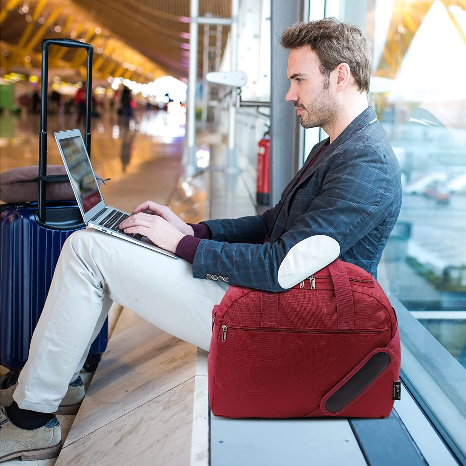 Aerolite Easyjet Maximum Size (45x36x20cm) Holdall New and Improved 2025 Cabin Luggage Under Seat Flight Bag - Image 35