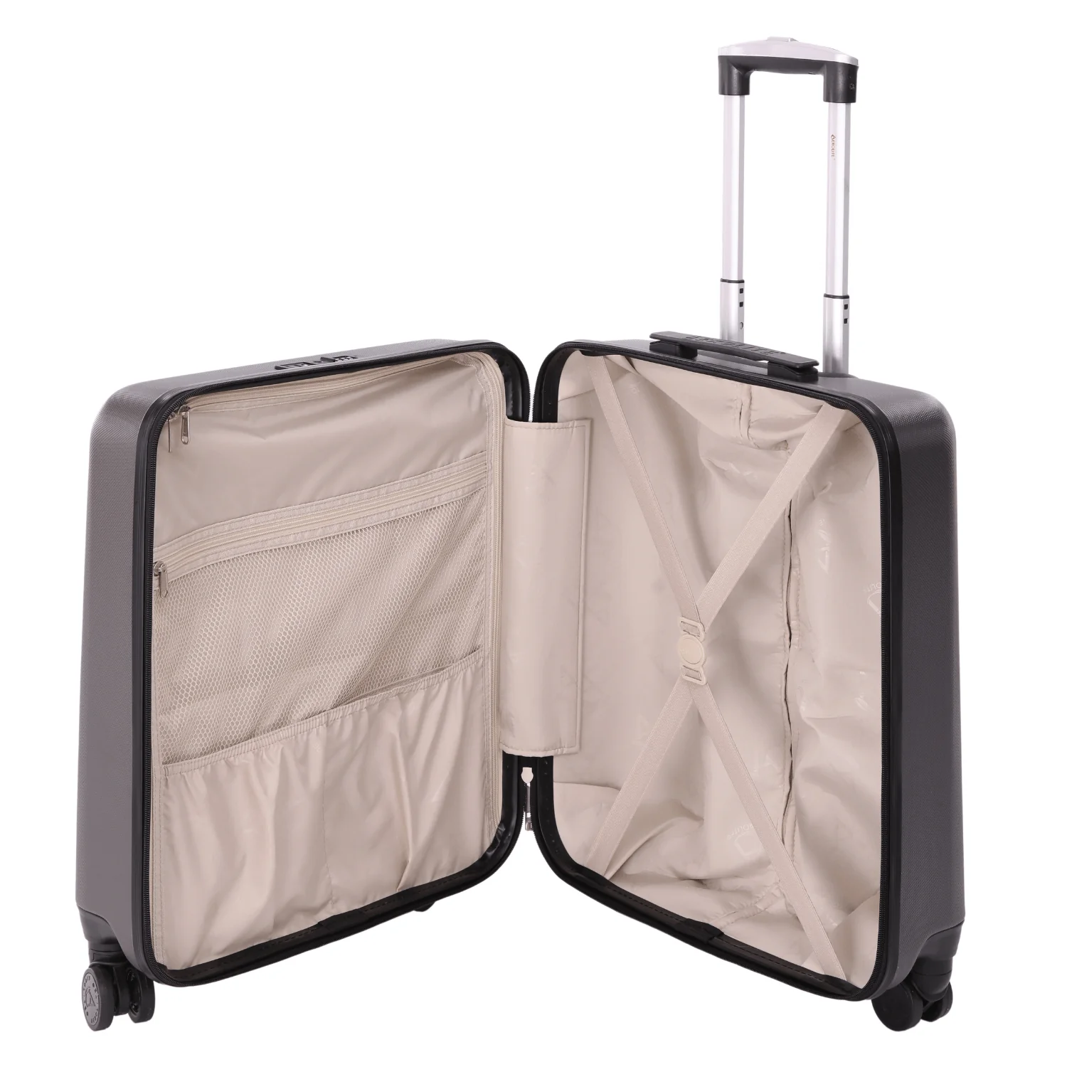 Aerolite Easyjet Bundle, Large Cabin (56x45x25cm) Lightweight Hard Shell Cabin Suitcase & (45x36x20cm) Easyjet Max Suitcase - Image 11