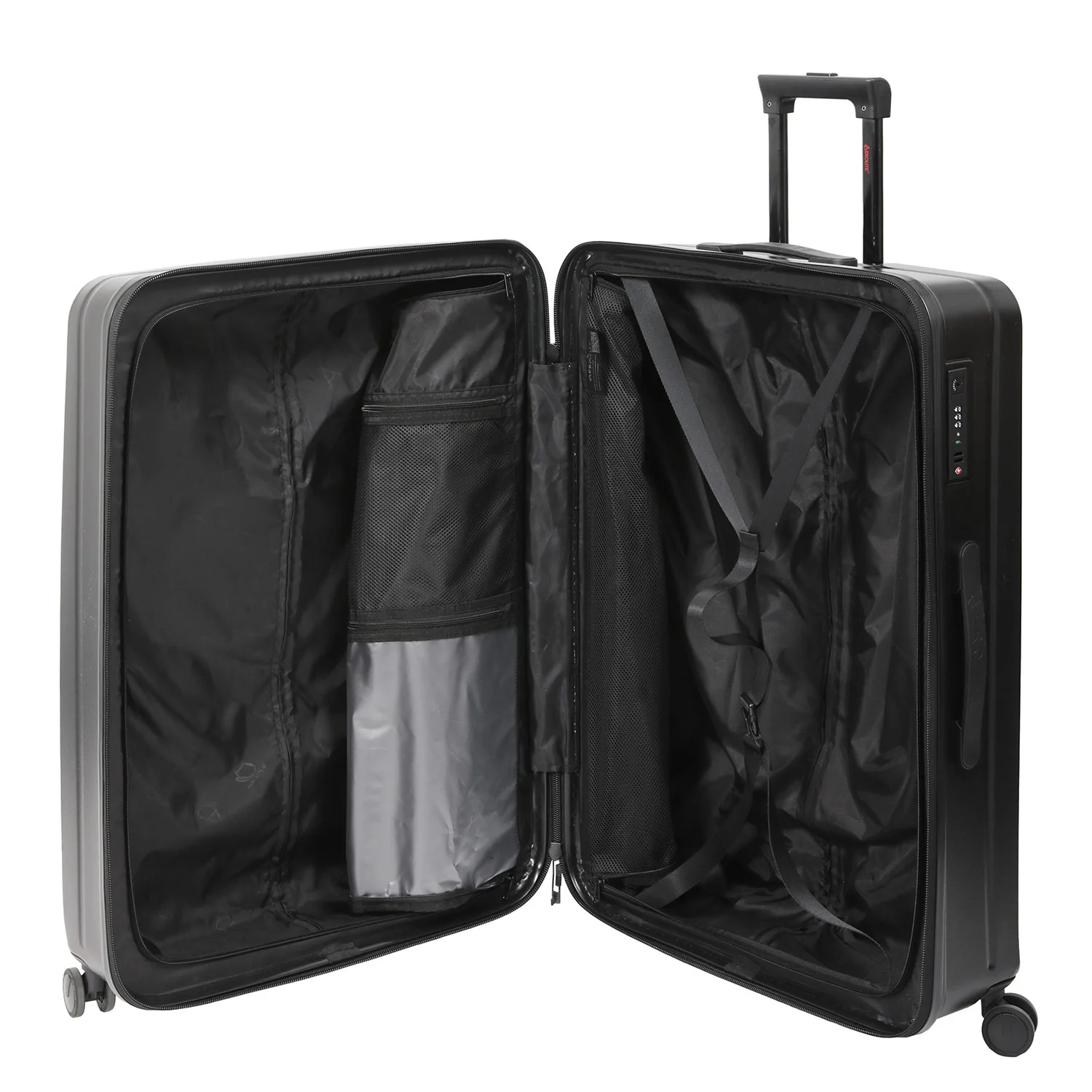 Aerolite M-Lite 29” Extra Large Premium Suitcase – Durable PP Polypropylene, Huge 118L Capacity, 76x50x30cm Check-In Luggage, TSA Lock, Phone Holder, Silent Hinomoto Wheels, Pack Up To 32 KGs, 15 Years Brand Guarantee - Image 8