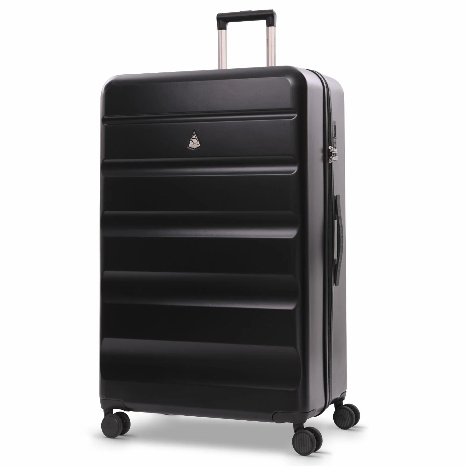 Aerolite Extra Large XL 32" 144L Lightweight ABS-polycarbonate Hard Shell Suitcase, 4 Dual Wheel Spinner, TSA Lock, Heavy-Duty Check-In Travel Luggage - Black - Image 7