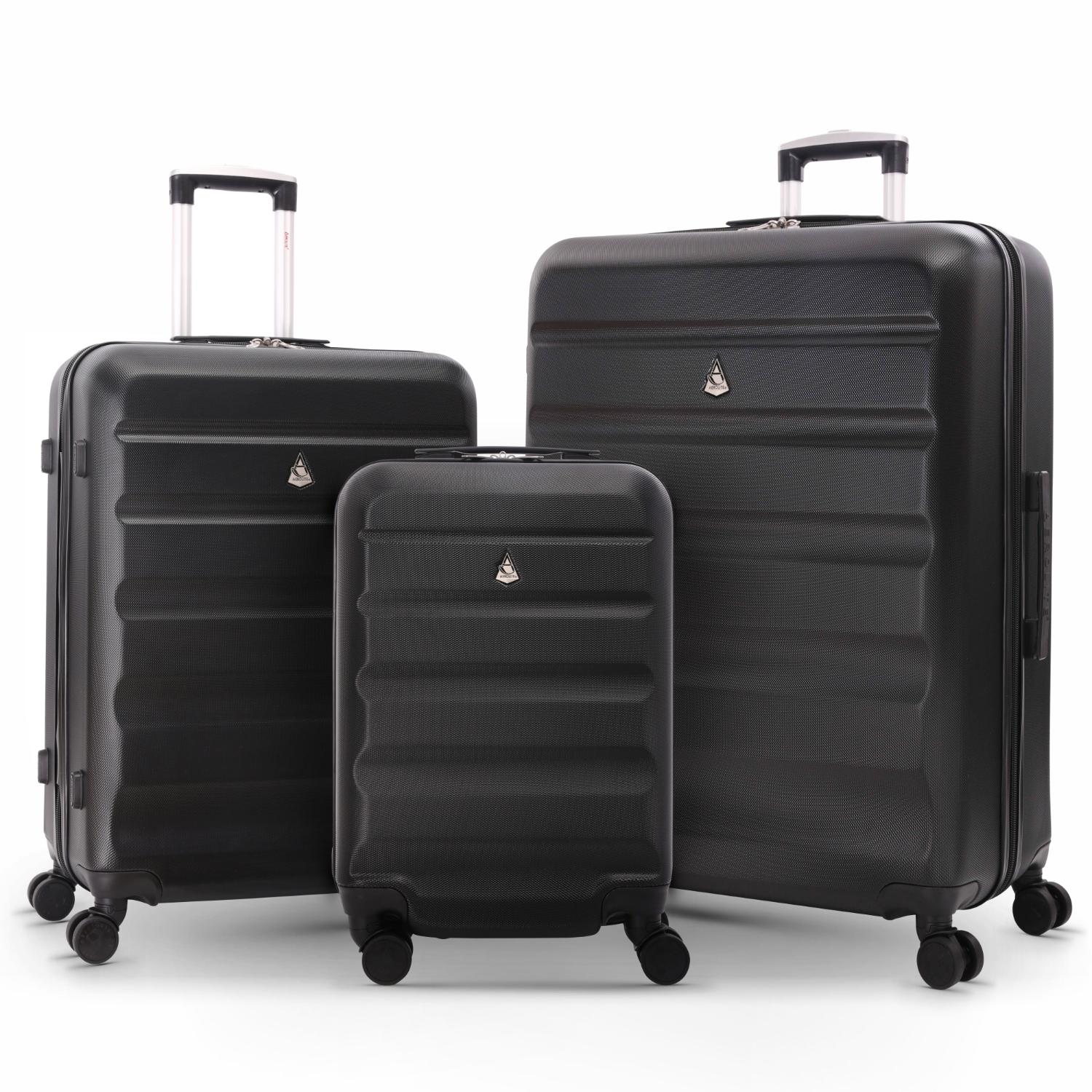 Aerolite Hard Shell 3 Piece Lightweight Suitcase Complete Luggage Set (Cabin 21" + Medium 25"+ Large 29" Hold Luggage Suitcase) - Image 19