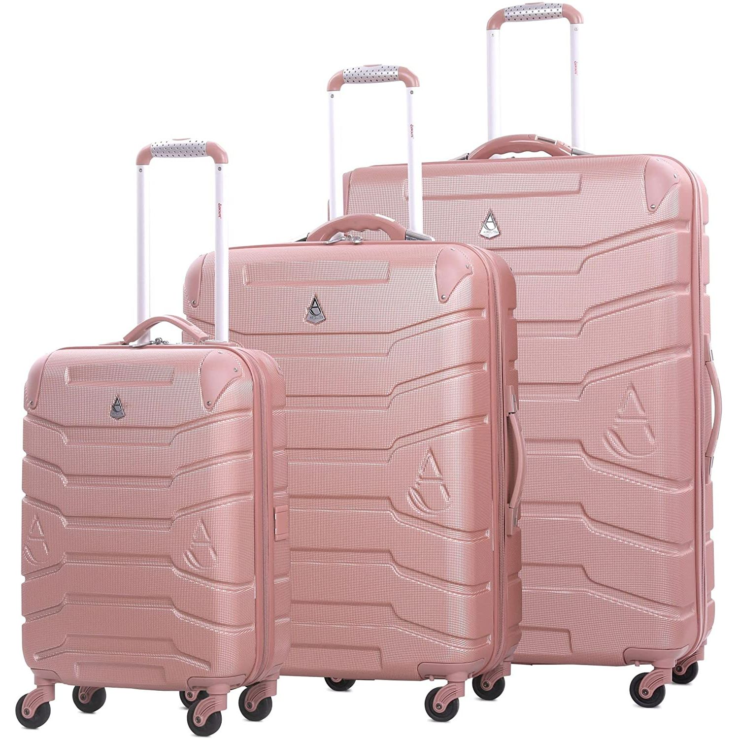Aerolite Lightweight 4 Wheel ABS Hard Shell Travel Spinner Luggage Suitcases With Inbuilt Luggage Scale (25" & 29"), 3-Digit Combination Barrel Padlock, 5 Year Warranty (Cabin 21", Medium 25", Large 29") - Image 13