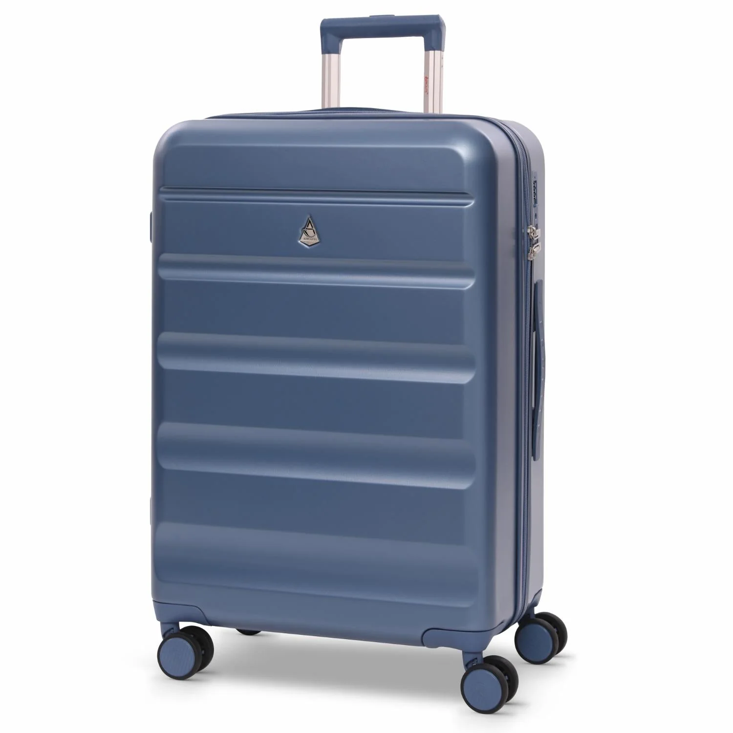 Aerolite 3-Piece Luggage Set – Lightweight Hard Shell Suitcases with 4 Dual Spinner Wheels & TSA Lock – Expandable Cabin (21”), Medium (24”), Large (28”) – Expandable Carry-On Case Included – Blue - Image 9