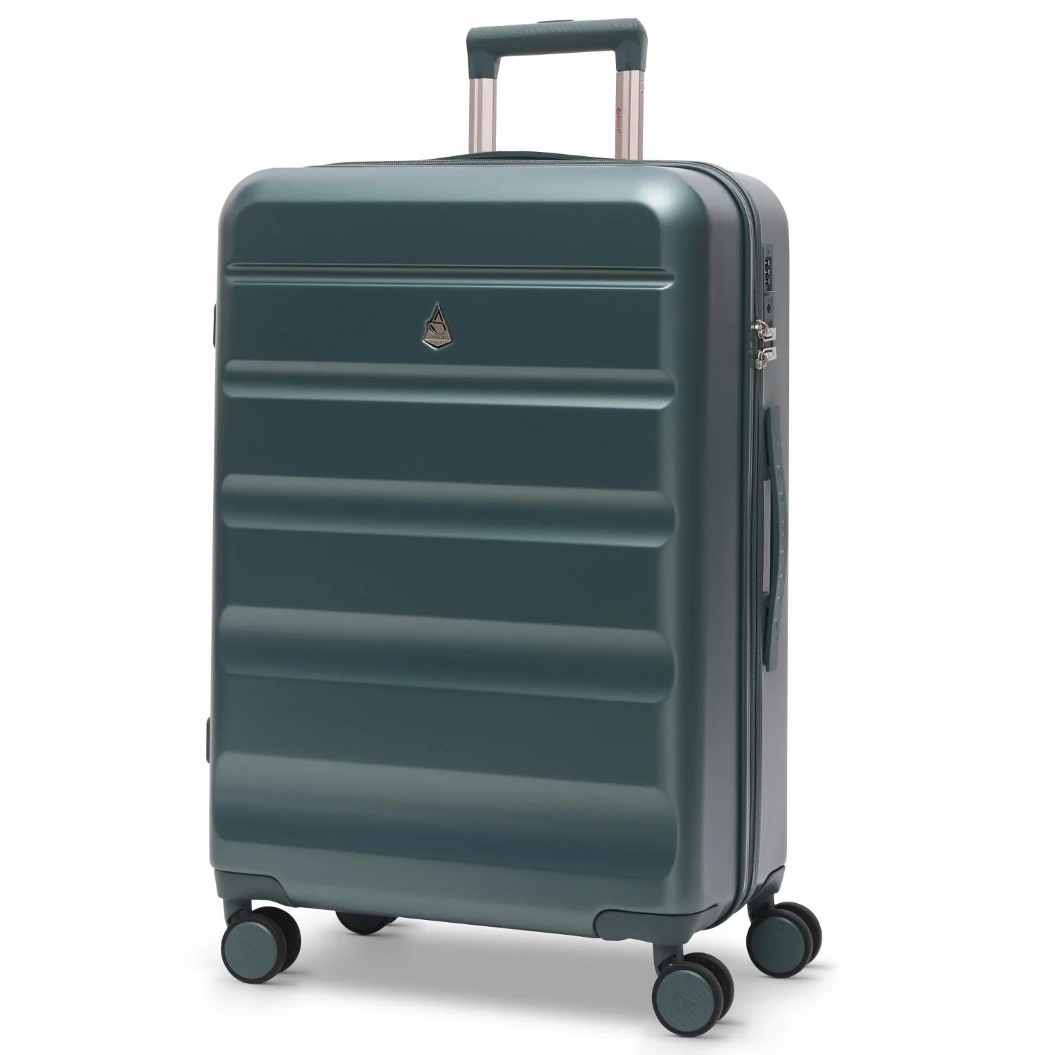 Aerolite 4-Piece ABS-polycarbonate Lightweight Luggage Set – Expandable Cabin, Medium, Large & XL Hard Shell Suitcases with Spinner Wheels & TSA Lock – Forest Green - Image 10