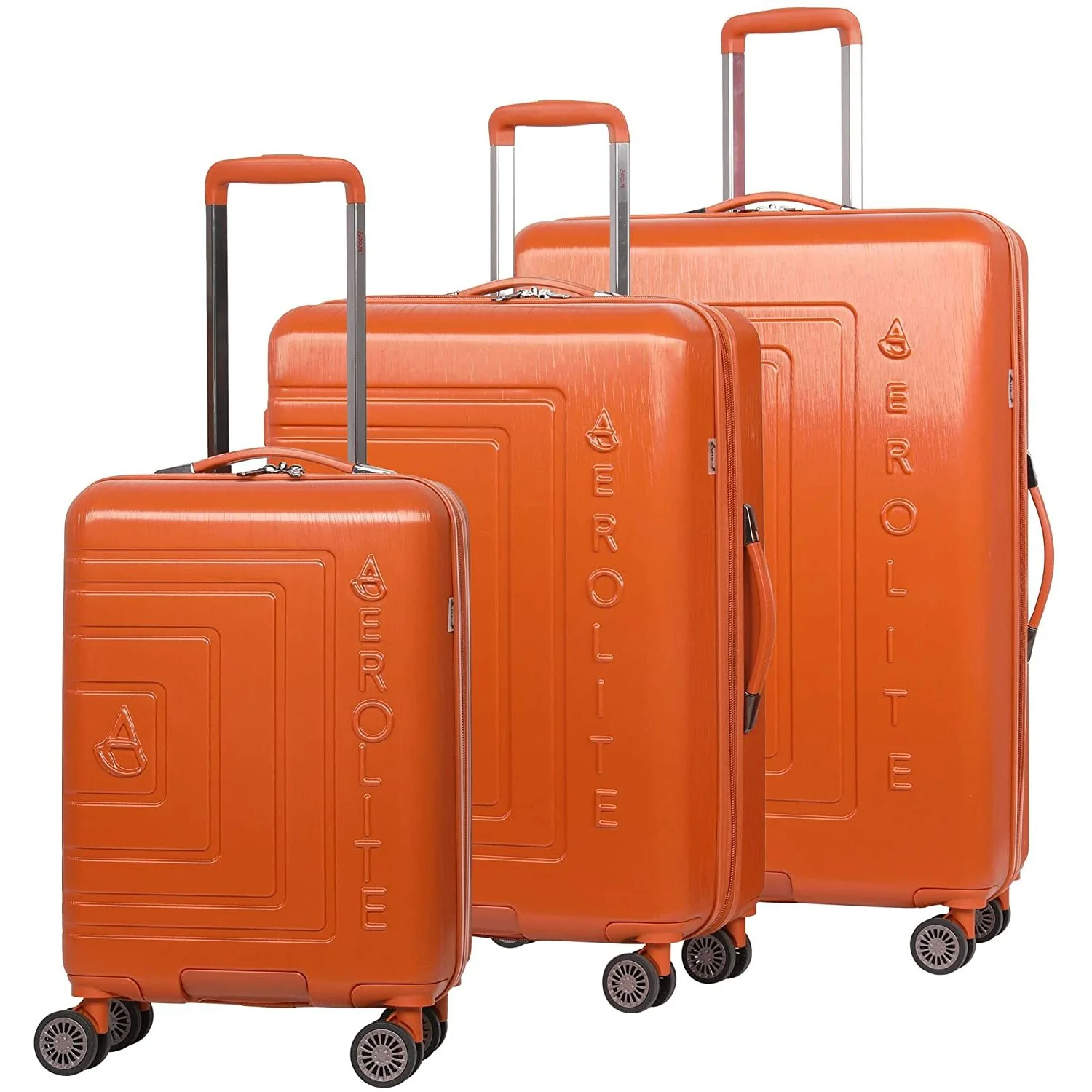 Aerolite Lightweight ABS Hard Shell 8 Wheel Complete Luggage Set (Cabin 21" + Medium 25" + Large 29"), Approved for Ryanair, easyJet, British Airways, Virgin Atlantic, Flybe and Many More - Image 10