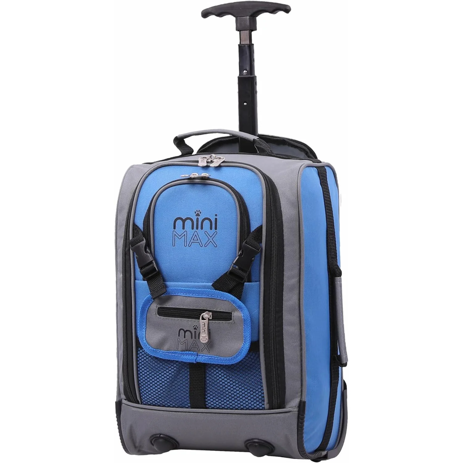 Aerolite MiniMax 40x20x25cm Cabin Hand Luggage Approved for Ryanair, 20L Under Seat Trolley Backpack With Wheels, 2 Year Warranty - Image 9