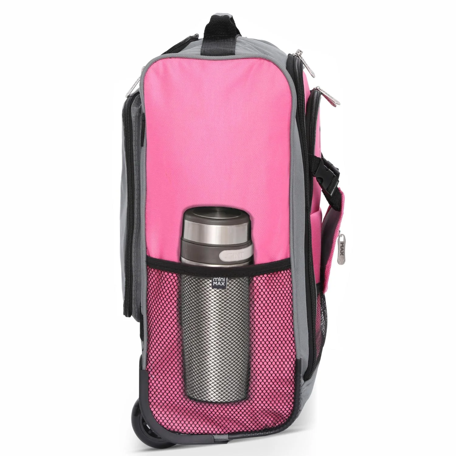 Aerolite MiniMAX New Ryanair 40x30x20 Maximum Size Cabin Underseat Trolley Backpack, also fits Wizz Air maximum size requirements, 2 Wheels - Image 16