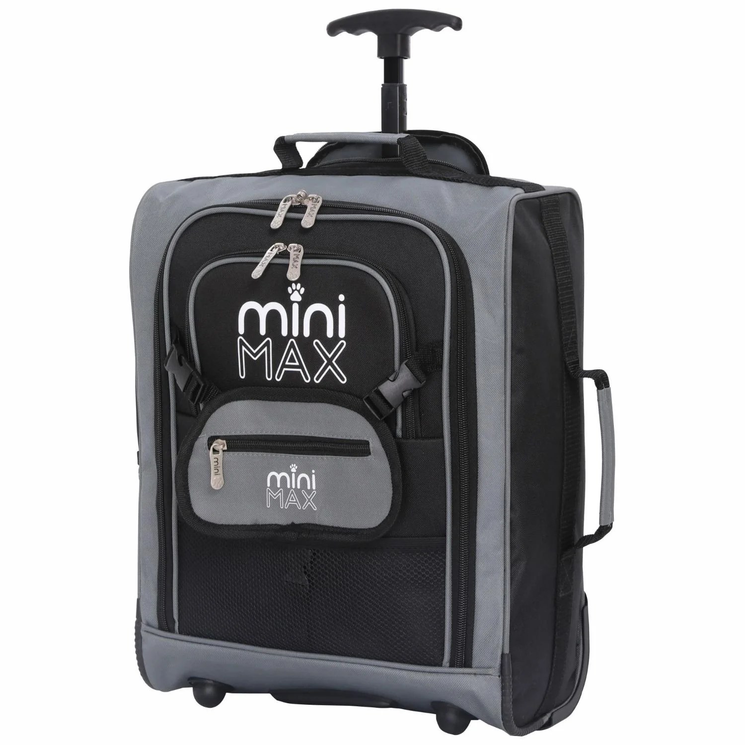 Aerolite MiniMAX New Ryanair 40x30x20 Maximum Size Cabin Underseat Trolley Backpack, also fits Wizz Air maximum size requirements, 2 Wheels - Image 24
