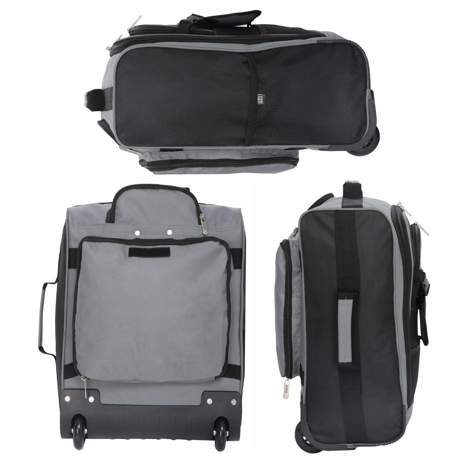 Aerolite MiniMAX New Ryanair 40x30x20 Maximum Size Cabin Underseat Trolley Backpack, also fits Wizz Air maximum size requirements, 2 Wheels - Image 25