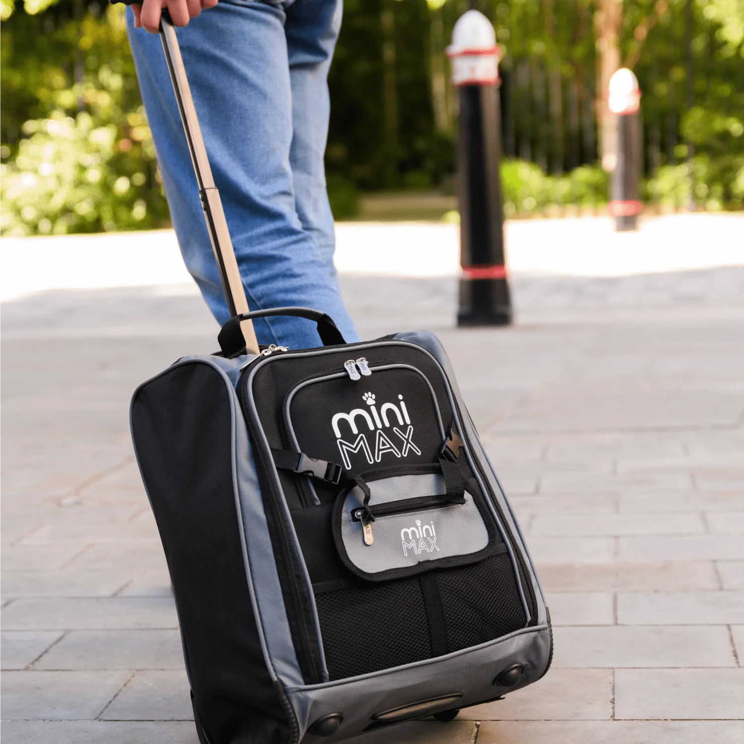 Aerolite MiniMAX (45x36x20cm) Easyjet Cabin Size Under Seat Carry On Suitcase with Backpack and Pouch, 2 Years Warranty - Image 3