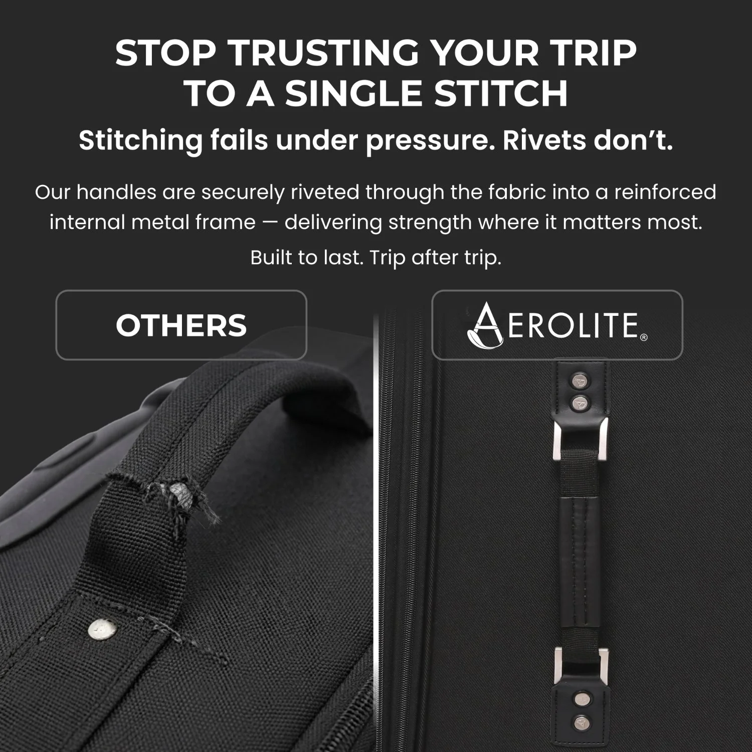 Aerolite Premium 28 Inch Expandable Large Suitcase 103L-120L Lightweight Soft Shell Checked Luggage with Reinforced Metal Frame, Japanese YKK Zips, TSA Lock & Silent Dual Spinner Wheels - Image 6