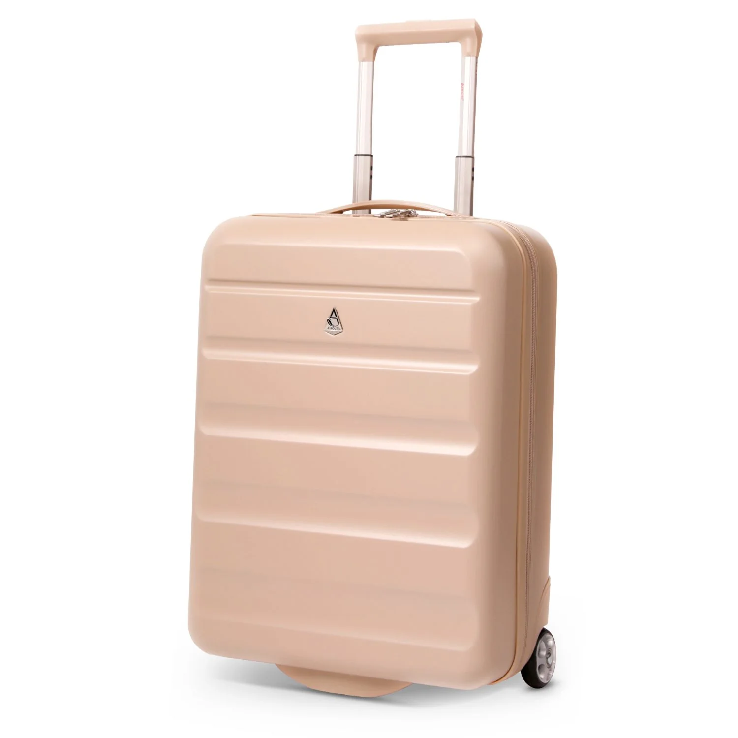 Aerolite Ryanair Priority Max Cabin Luggage Set – 55x40x20cm Expandable Hard Shell Suitcase 40–46L + New Ryanair Size 40x30x20cm Eco Underseat Holdall 24L (Beige + Black) - Image 2
