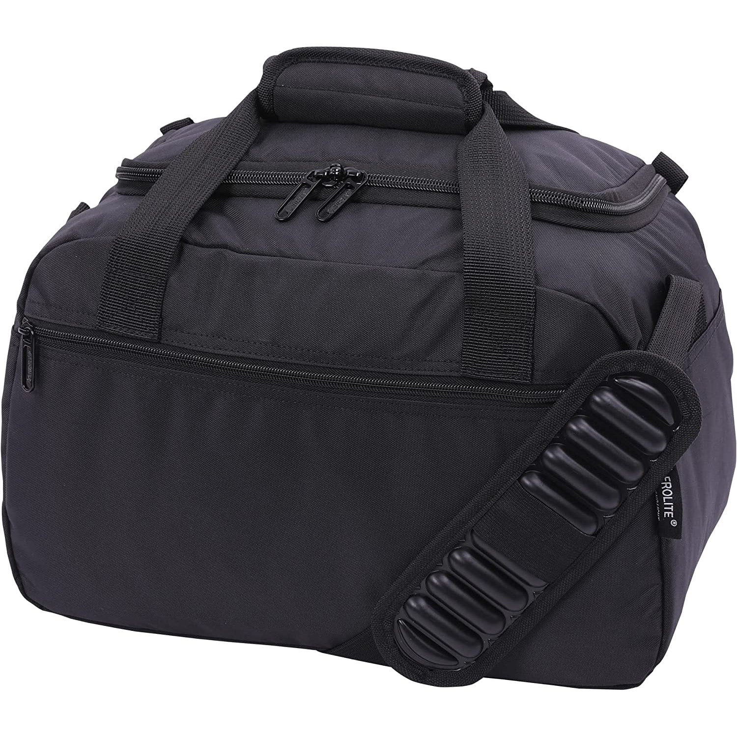 Aerolite Ryanair Priority Max Cabin Luggage Set – 55x40x20cm Expandable Hard Shell Suitcase 40–46L + New Ryanair Size 40x30x20cm Eco Underseat Holdall 24L (Beige + Black) - Image 10