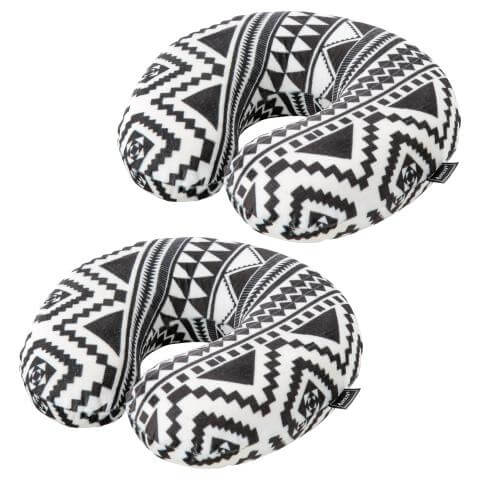 Aerolite Travel Pillow Neck Memory Foam Cushion (x2 Set) - Image 3